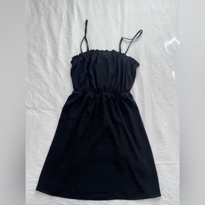 ARITZIA SUNDAY BEST BLACK MINI DRESS SIZE S